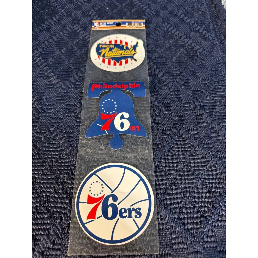 NBA Philadelphia 76ers Retro Spirit Decal Set Syracuse Nationals Rico